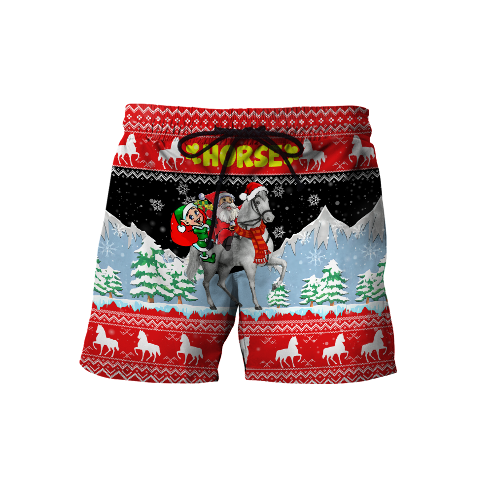 Horse Christmas 3D Shirt For Men And Women HHT16102006