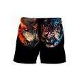 Wolf tiger 3D hoodie shirt for men and women MHST1010205