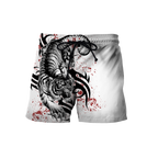 White Tiger Tattoo 3D All Over Printed Shirts For Men and Women