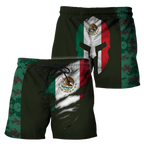 Mexican Coat Of Arm 3D All Over Printed Shirts DQB10142002