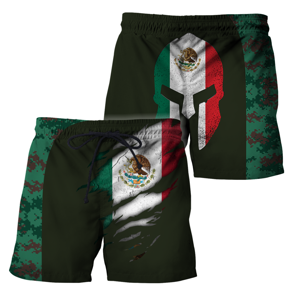 Mexican Coat Of Arm 3D All Over Printed Shirts DQB10142002