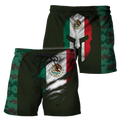 Mexican Coat Of Arm 3D All Over Printed Shirts DQB10142002