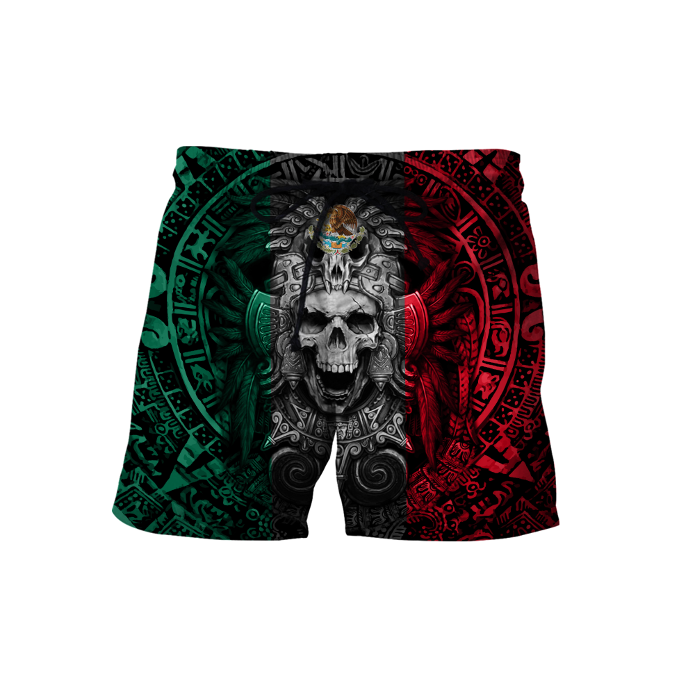Mexican Aztec Warrior 3D All Over Printed Shirts For Men and Women QB07012004