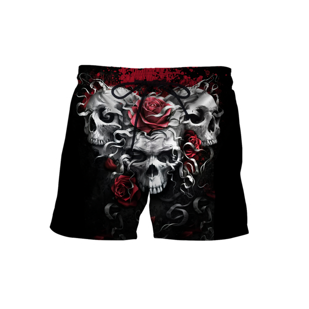 Unique Skulls And Roses Hoodie For Men And Women MEI