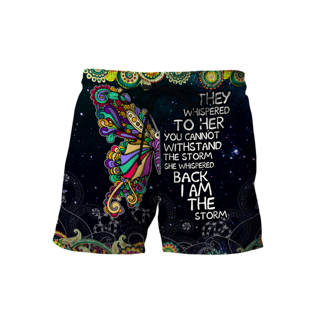 I Am The Storm-Butterfly Combo 3D All Over Print Shirts DQB08032007S