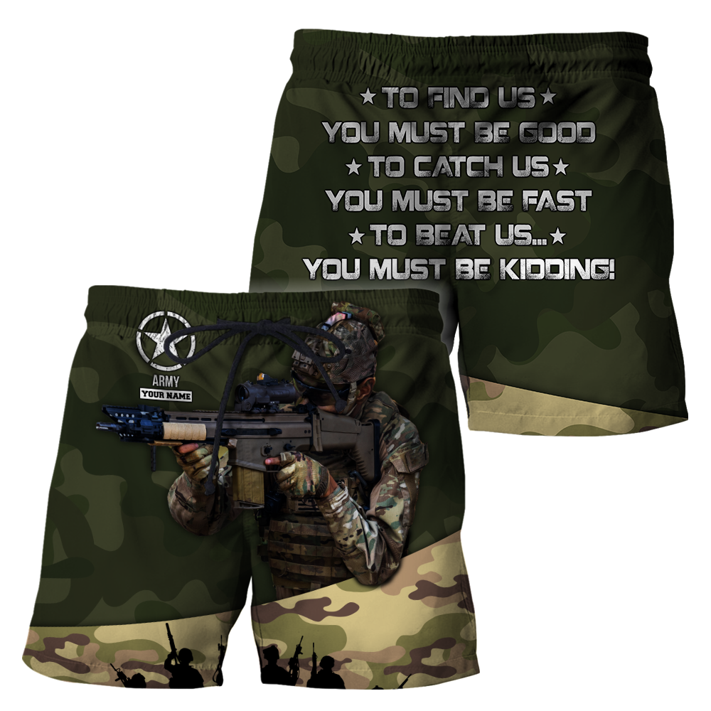 US Army US Army Veteran 3D All Over Printed Shirts For Men and Women