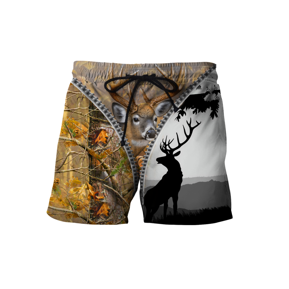 Deer Hunting 3D All Over Printed Shirts For Men LAM