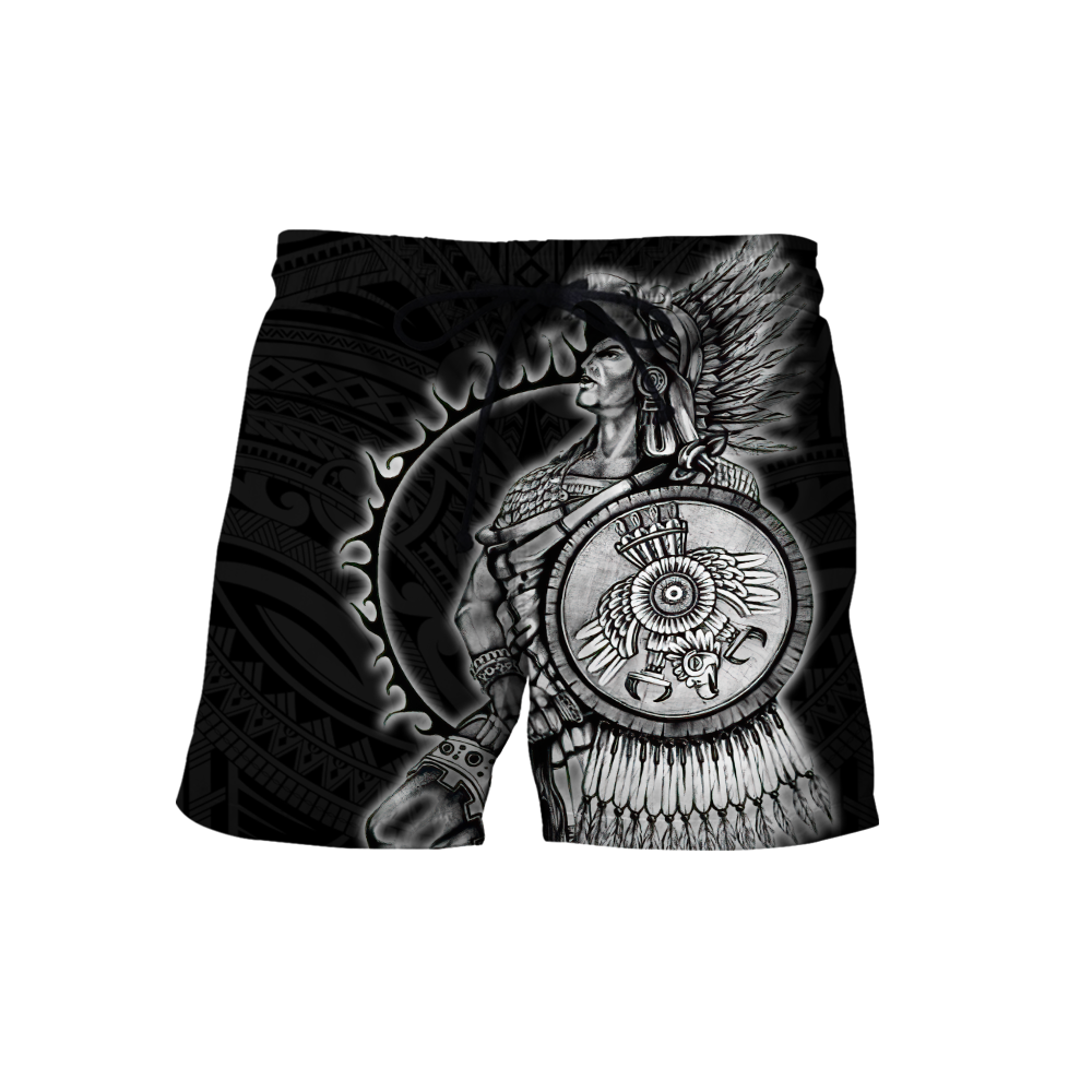 Mexican Aztec Warrior 3D All Over Printed Shirts DQB07162001