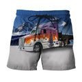 3D All Over Printed Christmas Truck Shirts And Shorts-Apparel-6teenth World-SHORTS-S-Vibe Cosy™