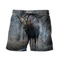 3D All Over Printed Moose Hunting Shirts-Apparel-6teenth World-SHORTS-S-Vibe Cosy™