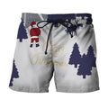 3D All Over Printed Happy Merry Christmas Shirt-Apparel-6teenth World-SHORTS-S-Vibe Cosy™