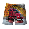 3D All Over Printed Truck Driver 3D Art Shirts and Shorts-Apparel-6teenth World-SHORTS-S-Vibe Cosy™