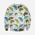 3D All Over Printed Chameleons of the World Shirts-Apparel-HP Arts-Sweatshirt-S-Vibe Cosy™