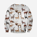 3D All Over Printed Hunting Deer Shirts and Shorts-Apparel-6teenth World-Sweatshirt-S-Vibe Cosy™
