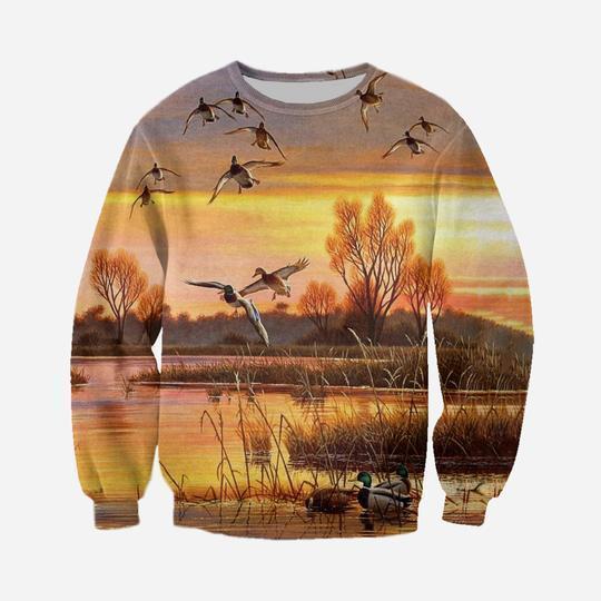 3D PRINTED DUCK CLOTHES-Apparel-6teenth World-Sweatshirt-S-Vibe Cosy™