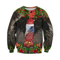 3D All Over Printed Turkey Christmas Shirts and Shorts-Turkey-6teenth World™-Sweatshirt-XS-Vibe Cosy™