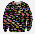 3D All Over Printed Sea Slug Shirts-Apparel-6teenth World-Sweatshirt-S-Vibe Cosy™