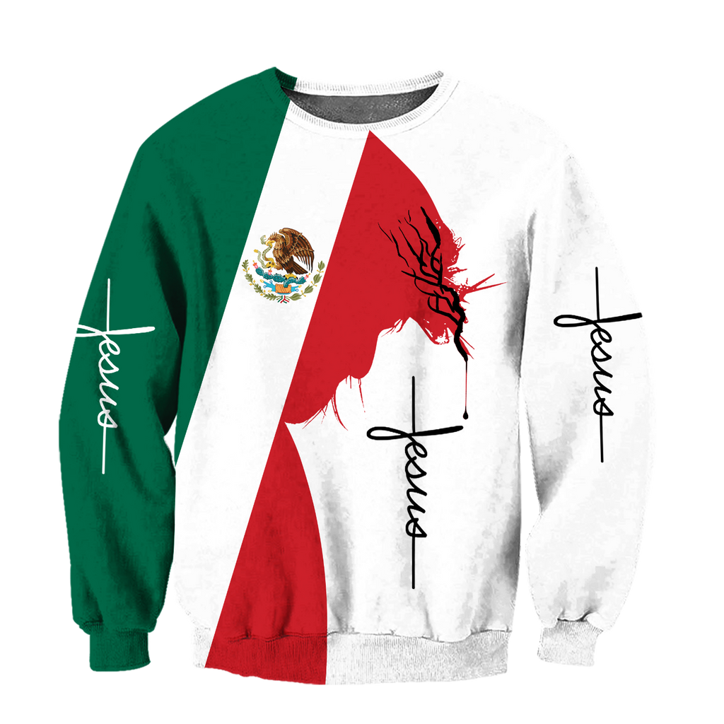 Mexico Jesus 3D All Over Printed Unisex Hoodie