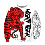 Night Tiger 3D All Over Printed Unisex Shirts