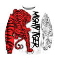 Night Tiger 3D All Over Printed Unisex Shirts