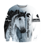 Horse Custome Name 3D All Over Printed Shirts Pi06102001