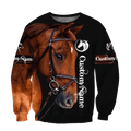 Horse Custom Name 3D All Over Printed Shirts For Men and Women TA09232001S
