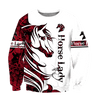 Horse Lady 3D All Over Printed Shirts Pi050501S4