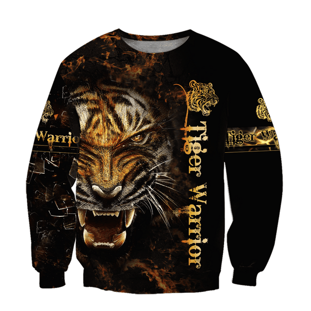 Tiger Warrior Over Printed Shirt for men and women