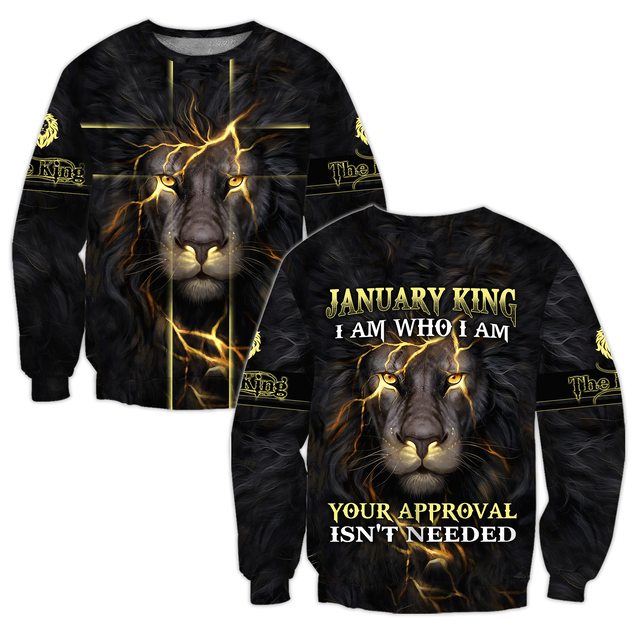 January King 3D All Over Printed Shirts Pi02102001S1