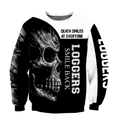3D Logger Dead Skull Unisex Shirts  TNA11032004