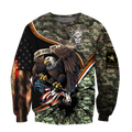 US Veteran 3D All Over Printed Shirt Hoodie MP18082004