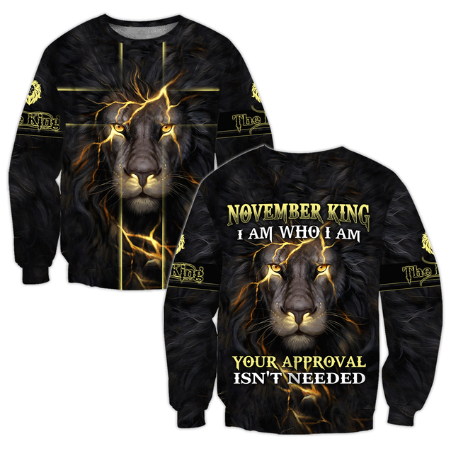 November King 3D All Over Printed Shirts Pi02102001S11