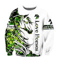 Horse Camo Pattern 3D All Over Printed Shirts Pi050501S3-Apparel-TA-Sweatshirts-S-Vibe Cosy™