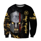 May Spartan Lion Warrior 3D All Over Printed Unisex Shirts