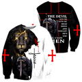 The Devil Saw Me With My Head Down 3D All Over Printed Shirts For Men and Women Pi250501S13-Apparel-TA-Sweatshirts-S-Vibe Cosy™