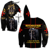 November Man A Child Of God A Man Of Faith A Warrior Of Christ 3D All Over Printed Shirts For Men and Women TA09202001S11