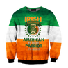 Irish St.Patrick day 3d hoodie shirt for men and women HVT31102002