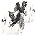 Eagle Tatoo Hoodie 3D All Over Printed Shirts For Men Pi15072003-Apparel-LAM-Sweatshirts-S-Vibe Cosy™