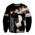 Love Cows - Happy Farm 3D All Over Printed Shirts