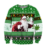 Christmas Santa Marijuana Pi181002-Apparel-NNK-Sweat Shirt-S-Vibe Cosy™