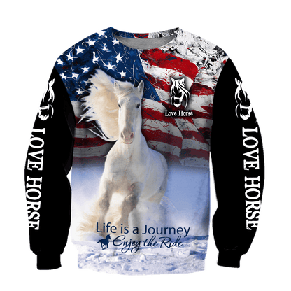 Love Horse 3D All Over Printed Shirts VP11112005XT