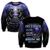 December Guy Skull 3D All Over Printed Shirts Pi24102012ST