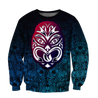 Maori Culture Tatoo 3D Unisex Hoodie TNA11122001XT