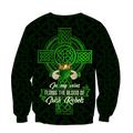 Irish St.Patrick day 3d hoodie shirt for men and women MH3010203S