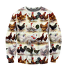 Premium Rooster 3D All Over Printed Unisex Shirts