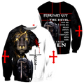 February Guy- Untill I Said Amen 3D All Over Printed Shirts For Men and Women Pi250501S2-Apparel-TA-Sweatshirts-S-Vibe Cosy™