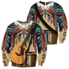 Native American Guitar Over Printed Shirts For Men and Women Pi11082001