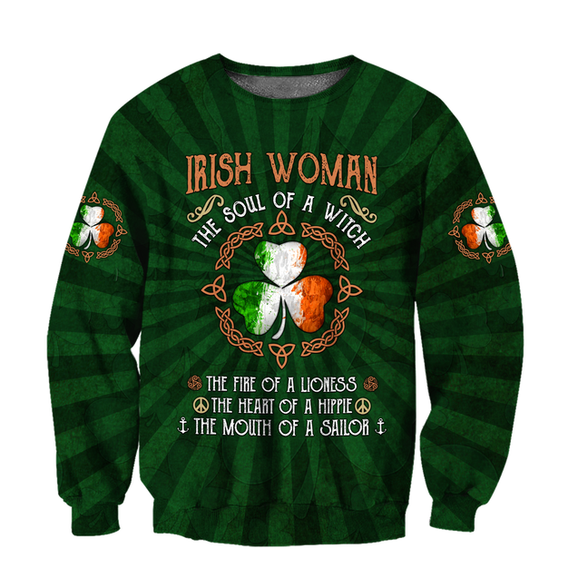 Irish St.Patrick 3d hoodie shirt for men and women DD11162001