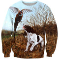 All Over Print Pheasant Hunting-Apparel-HbArts-Sweatshirt-S-Vibe Cosy™
