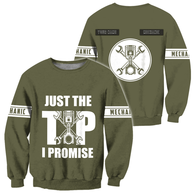 Mechanic Just The Tip I Promise All Over Printed Hoodie For Men and Women VP20102001